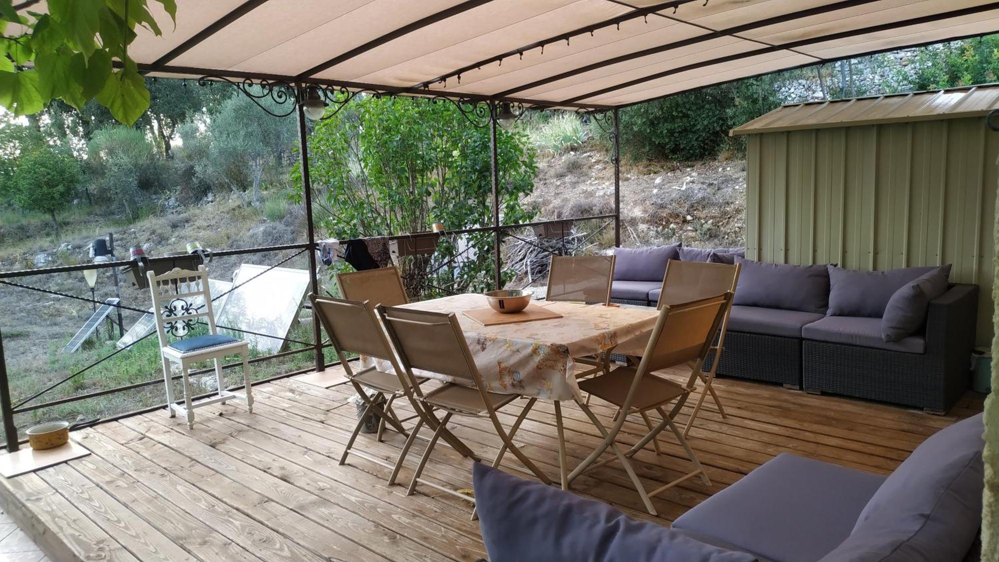 Bed and Breakfast La Pinede De Manon Barjols Exteriér fotografie